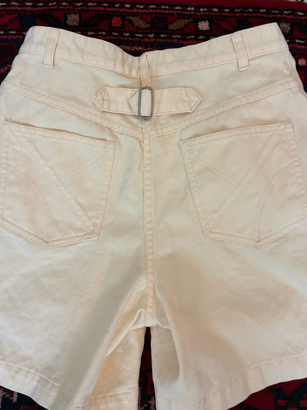 Vintage Christopher & Banks Light Yellow Shorts 6” Inseam